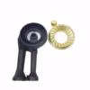 Glass Top Gas Stove Burner Replacement (Gold & Black) - Compatible with Popular Brands 3 Gold & Black Glass Top Gas Stove Burner Replacement | High-Quality Spare Parts | MiniAspares Sri Lanka