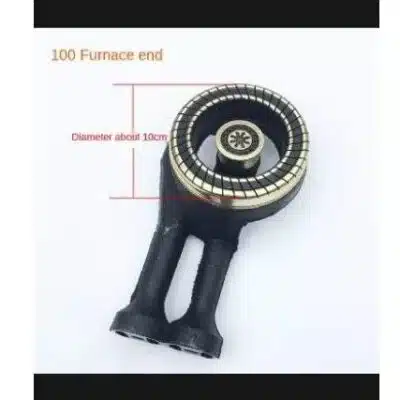 Glass Top Gas Stove Burner Replacement (Gold & Black) - Compatible with Popular Brands 4 Gold & Black Glass Top Gas Stove Burner Replacement | High-Quality Spare Parts | MiniAspares Sri Lanka