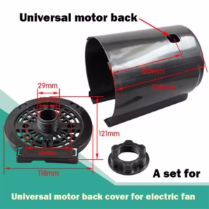 Universal Electric Fan Motor Rear Cover - Durable Plastic Shell for Floor/Wall/Table Fans | MiniAspares Sri Lanka