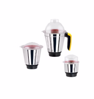 Large Stainless Steel Blender Jar with Handle for Heavy Duty Mixer